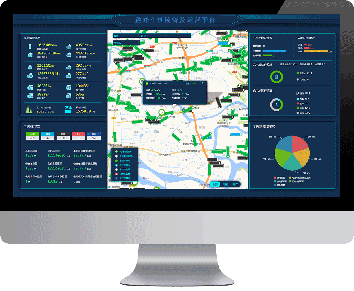 新品！盈峰環(huán)境電動(dòng)汽車智能充電系統(tǒng)榮耀登場(chǎng)