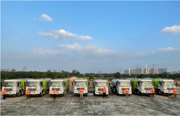 快！準(zhǔn)！穩(wěn)！盈峰速度保障高明環(huán)衛(wèi)項目高效進(jìn)場 —— 山水之間，最是高明